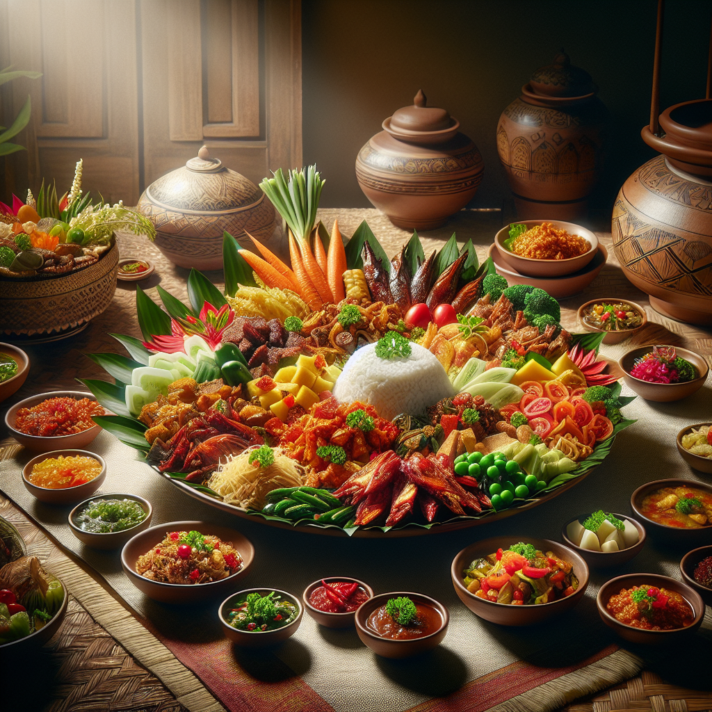 Seni Plating Makanan Indonesia: Memanjakan Mata dan Selera