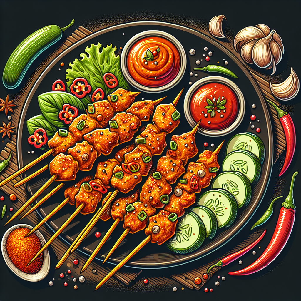 Resep Sate Taichan Pedas Menggugah Selera