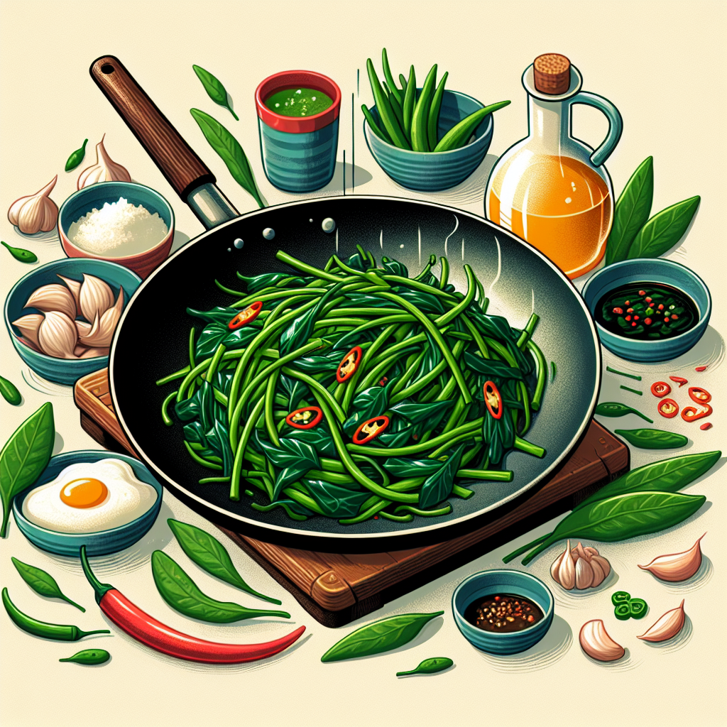 Resep Kangkung Tumis: Lezat dan Mudah Dibuat di Rumah